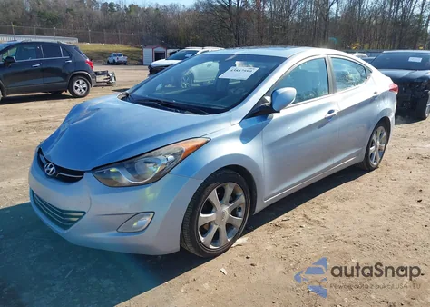 2012 Hyundai Elantra Limited (Ulsan Plant) из США, поврежденный, VIN KMHDH4AE6CU428319